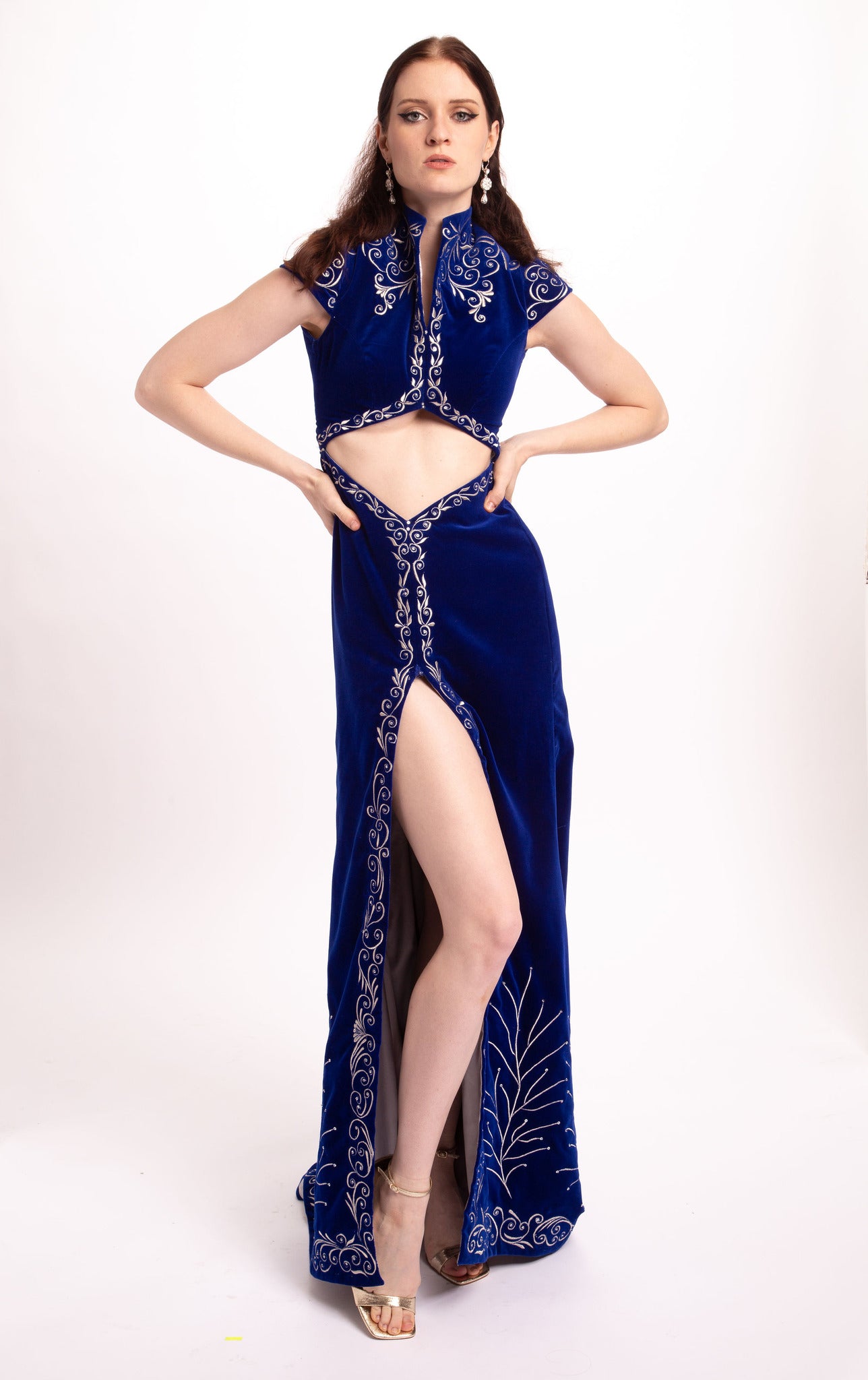 La Nuit Bleu Gown