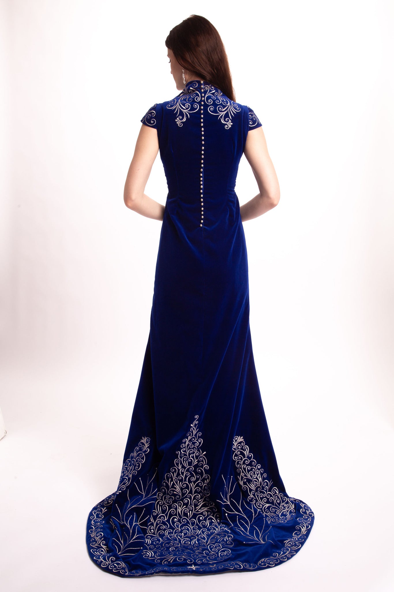 La Nuit Bleu Gown